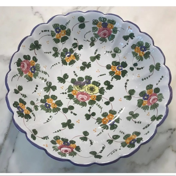 COTTURA HANDMADE FLORAL PATTERN BOWL SMALL - Picture 6 of 15